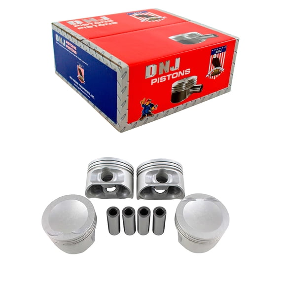 DNJ P319B Std. Complete Piston Set Fits Cars & Trucks 99-08 Daewoo Suzuki Forenza 2.0L DOHC 16v