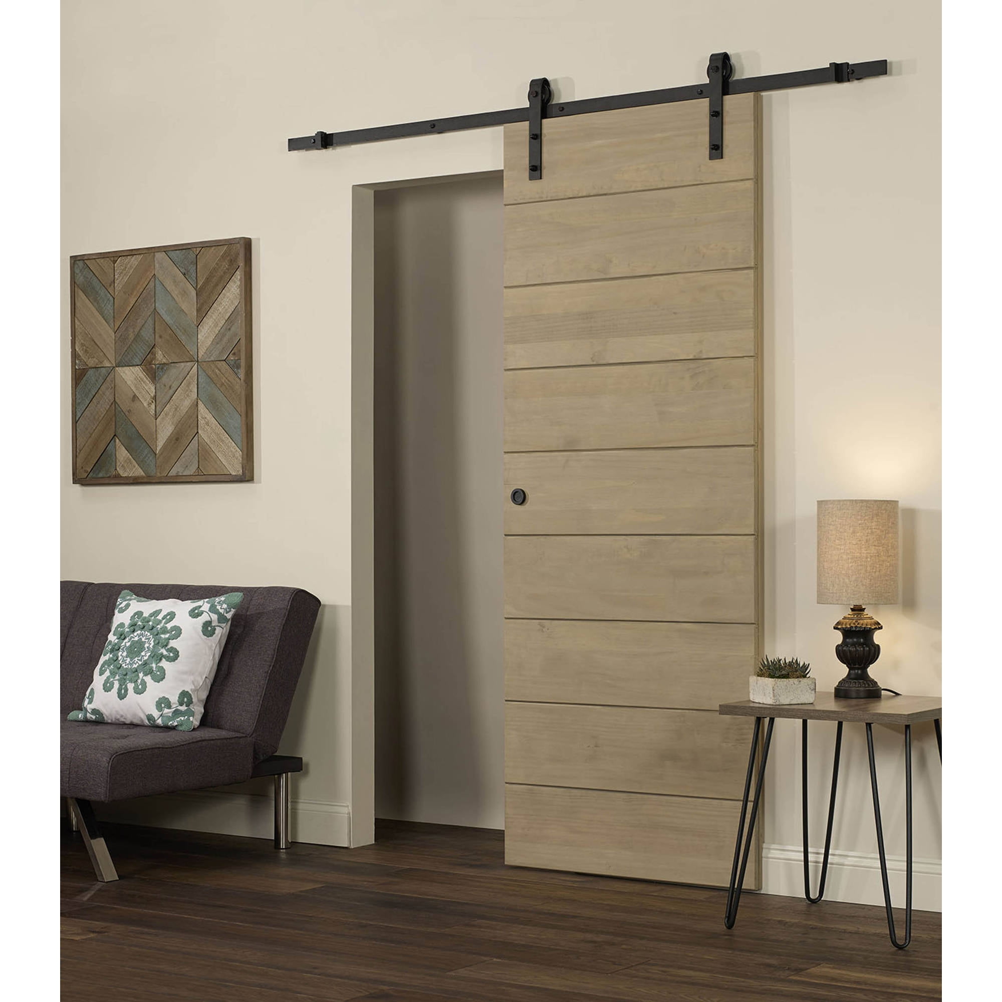 Horizontal Wood Barn Door - Walmart.com - Walmart.com