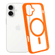 thumbnail image 2 of Funda Transparente con Color NARANJA Compatible con MagSafe para iPhone 17, Protección Antigolpes Ultrafina, TPU + Silicona Resistente, 2 of 6