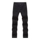 thumbnail image 1 of Pantalones de mezclilla de motocicleta elásticos de hip-hop rectos rasgados nuevos ajustados para hombres Pompotops oipoqjl22814, 1 of 7