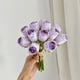 thumbnail image 4 of Artificial Flower 12-Piece Set Simulation Bouquet,Silk Rose Peony Style Floral Arrangement for Living Room Table Centerpiece Home Decor, 4 of 6