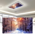 thumbnail image 3 of Fairnull Fluorescent Light Cover with 10 Magnets Exquisite Pattern Easy Installation Fluorescent Light Filter Magnetic Ceiling Light Cover, 3 of 10