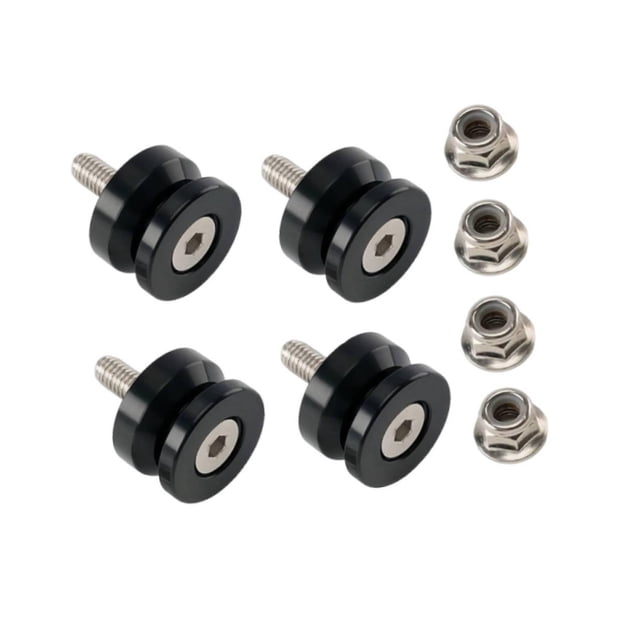 Kit de montaje para maletero de motocicleta, herrajes profesionales, accesorio de reemplazo directo Negro
