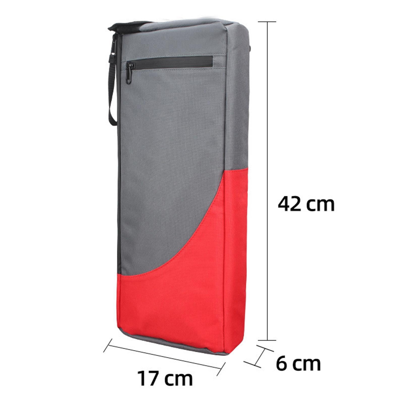 Portable Golf Bag Traveling Outdoor Box Camping Drink Food Storage Sleeve Red