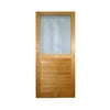 Wood Products Manufacturers 2868LVR 2'8" Louver Wood or Wooden Screw or Screen Door