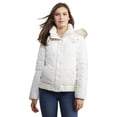 thumbnail image 1 of Aeropostale Womens Faux Fur Trimmed Puffer Jacket, 1 of 1