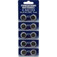thumbnail image 1 of Powertron AG13 LR44 L1154 357 A76 Pila de Botón Alcalina de 1,5 V Battery, Pack de 10, 1 of 1