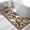 Brown, variant on Farmhouse Chef Bathroom Runner Rugs Non Slip Washable Absorbent Narrow Long Bath Mat Vintage Kitchen Bountiful Wine Bakery Runner Rugs for Kitchen Hallway Bedroom Laundry Study Room 15.7"x47.2"