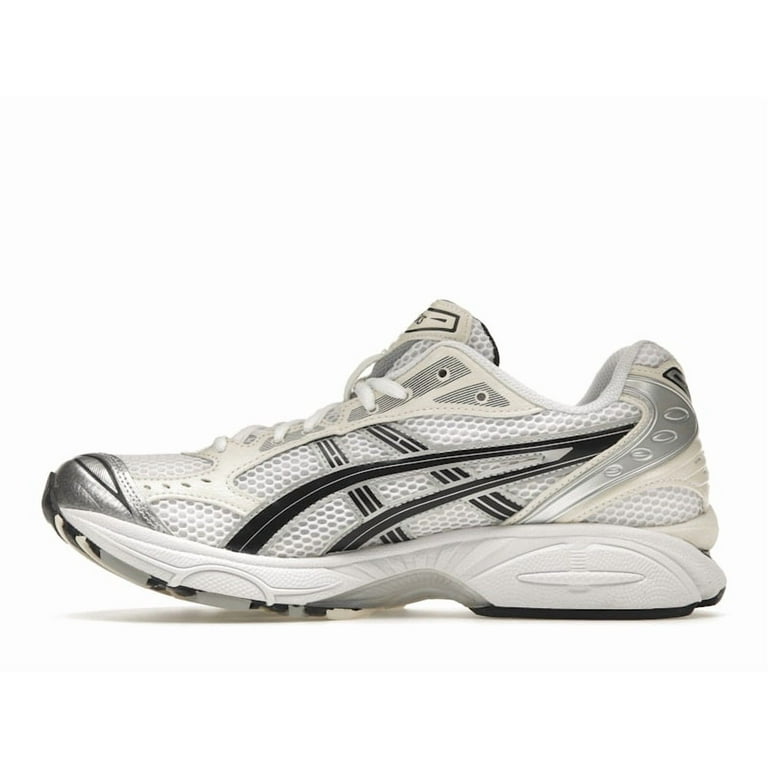 ASICS Women's Gel-Kayano 14 White Midnight Running Shoes