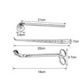thumbnail image 4 of MUXSAM 3 in 1 Candle Accessories Set, Candle Wick Trimmer, Candle Snuffer, Candle Wick Dipper, Candle Wick Cutter Tools Set for Candles Lovers, Family, Party(Rose Gold), 4 of 4
