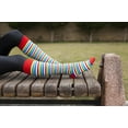 thumbnail image 2 of Cherry Stripe Socks, 2 of 2
