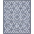 thumbnail image 2 of Nourison Versatile Indoor/Outdoor Denim Blue 7' x 10' Area Rug, (7x10), 2 of 11