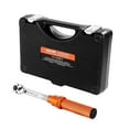 thumbnail image 2 of Click Torque Wrench Set, 1/4-Inch Drive, 20-240 lbf.in/2.26-27.1 N.m, 72-Tooth Reversible Ratchet Head, Orange, Precision Instrument for Bicycles, Motorcycles, Cars, 2 of 11