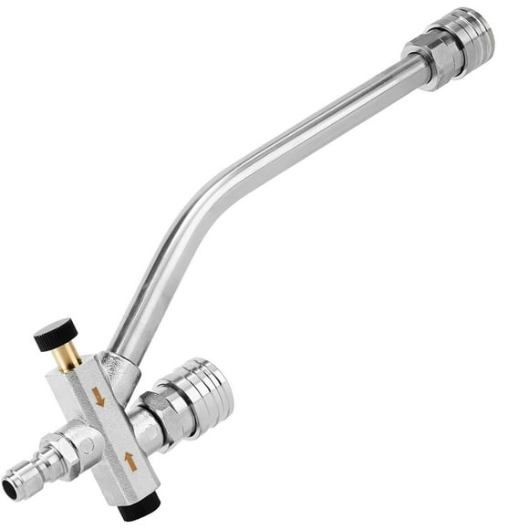 Wiueurtly Ual Connector Pressure Washer Foam Power Washer Soap Attachment Pressure Washer Wand With 5 Nozzles 1/4