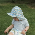 thumbnail image 5 of Kids Quick Dry Breathable Sun Hat Child Sun-proof Adjustable Beach Swim Cap, 5 of 5