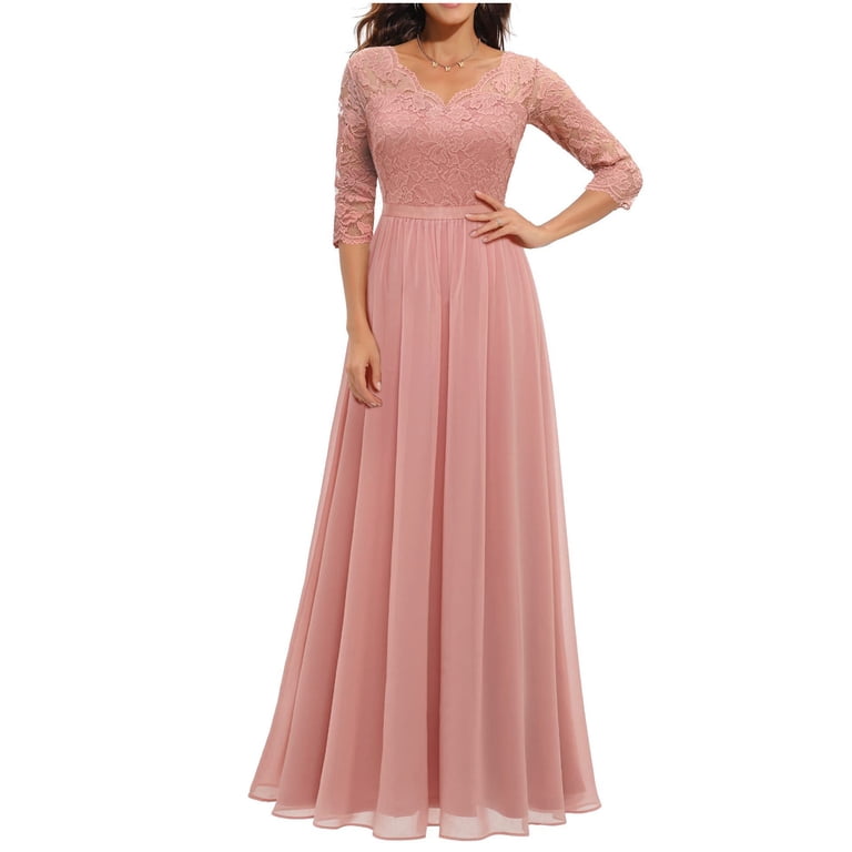 women's formal floral dresses for weddings Sheath Wedding Guest Dresses Floral Dress Semi Formal Garden Party Flo –  Koutun Dress