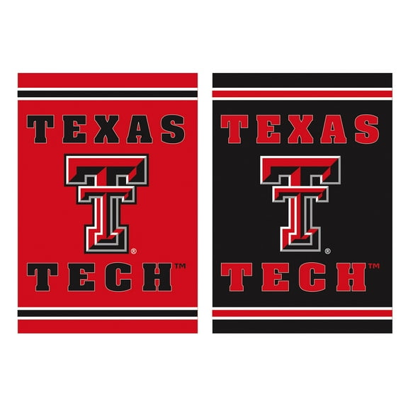 Texas Tech Red Raiders 12.5" x 18" Double-Sided Embossed Suede Garden Flag