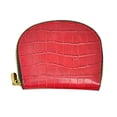 thumbnail image 1 of Cartera para mujer, billetera plegable de cuero PU, bolsillo con cremallera de gran capacidad, tarjetero minimalista, tamaño compacto, 1 of 5