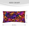 thumbnail image 4 of Easygdp Skull Envelope Closure Pillowcase - 20x36in, Queen Pillowcase, Breathable, Stain-Resistant, Wrinkle-Free, 4 of 9