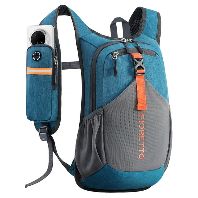 Mochila de Senderismo FIORETTO 10L para Mujer y Hombre Turquesa