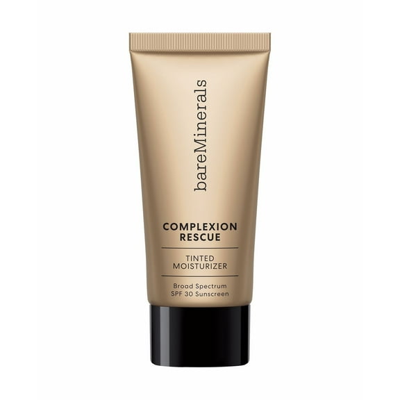 bareMinerals Mini COMPLEXION RESCUE® Tinted Moisturizer with Hyaluronic Acid and Mineral SPF 30, Ginger 06