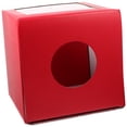 thumbnail image 2 of KAKOWELY Red Multifunctional Raffle Ticket Box for Decor Made of Paper Suitable for Parties and Events,9.84"X9.84"X9.84", 2 of 5