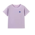 thumbnail image 2 of BOOMNY Baby Boys T-Shirts Short Sleeve Casual Solid Color Pajamas Tshirt For Boys Soft Breathable Summer Sleepwear Shirt Tops Leisure Children's Dailywear, 2 of 4
