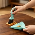 thumbnail image 7 of Mini Dustpan Brush Set, Small Broom for Desk Keyboard, Handheld Quick Cleanup Tools, for Kitchen Table Corner, Pets Nest, Sofa, Table Whisk Brooms Sweep, Dustpan and Brush Combo, 4.6x7 inch, 7 of 7