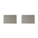 thumbnail image 3 of Kearding Mantel de de PVC para comedor, posavasos, suministros para el hogar, lavable Simple Gris 30*45cm 2Conjunto, 3 of 6