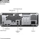 thumbnail image 3 of HP Prodesk 600 G3 SFF Computadora, Monitor FHD 24" (1920 x 1080), Auriculares RGB, PC Gamers, Radeon RX550 2GB, Core i5-7500 3,4GHz, 16 GB DDR4, SSD 1TB, Teclado RGB, Mouse, Win 10Pro(Reacondicionado), 3 of 5