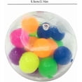 thumbnail image 2 of Juego de 3 pelotas antiestrés para aliviar el estrés y mejorar la concentración para niños y adultos; pelota antiestrés, pelota de juguete, 2 of 5