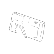 Genuine OE Kia Seat Back Cover - 89460-3C311GJC