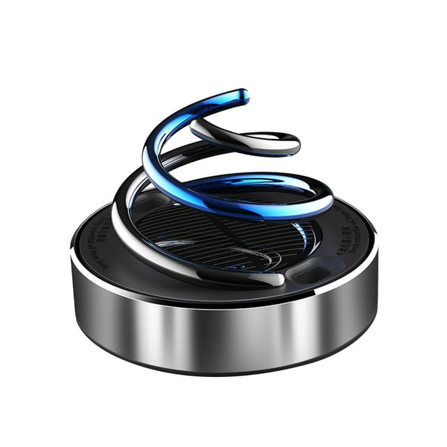 veasfak Solar Car Air Freshener Car Perfume Diffuser for Living Room Restaurant silvery without ball