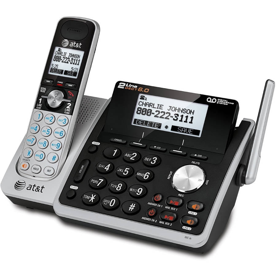What are some good cordless phones that support two lines?