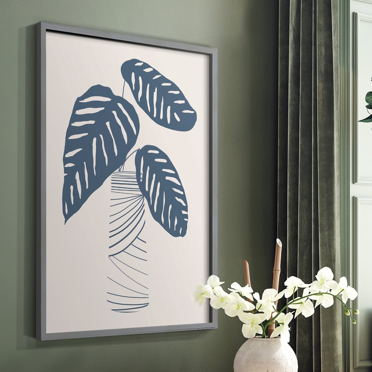 Wired in Monochrome II Framed Print - Solid Wood in Single Picture Frame Solid Wood 2 Framed Print