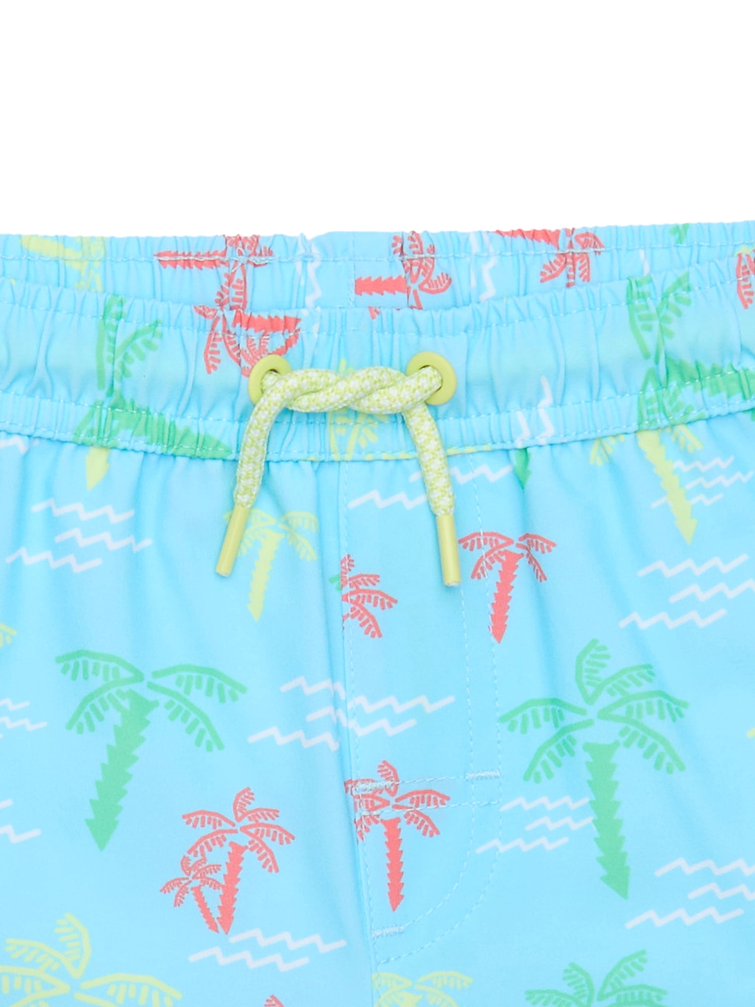 Wonder Nation Toddler Boy Quick Dry Swim Shorts, Sizes 12M-5T