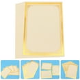 thumbnail image 4 of 12 Sheets Certificate Paper Diploma Certificate Paper Printable Blank Paper Liner Blank Certificate, 4 of 6