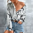 thumbnail image 5 of Aloohaidyvio Women's Wrinkle Free Work Shirts Long Sleeve Button Down Blouses Casual Business Dressy Tops, 5 of 6