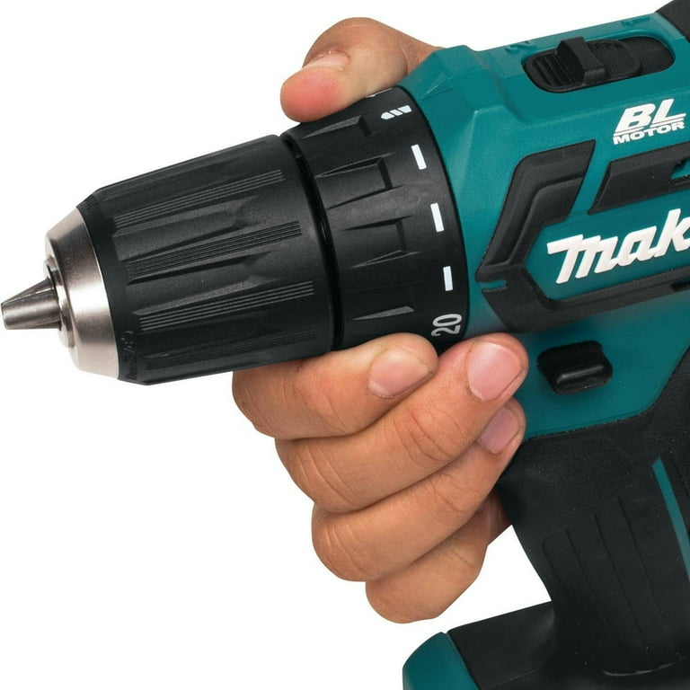 Makita FD07R1 12V MAX CXT - Kit de taladro inalámbrico sin escobillas de  iones de litio, 3/8