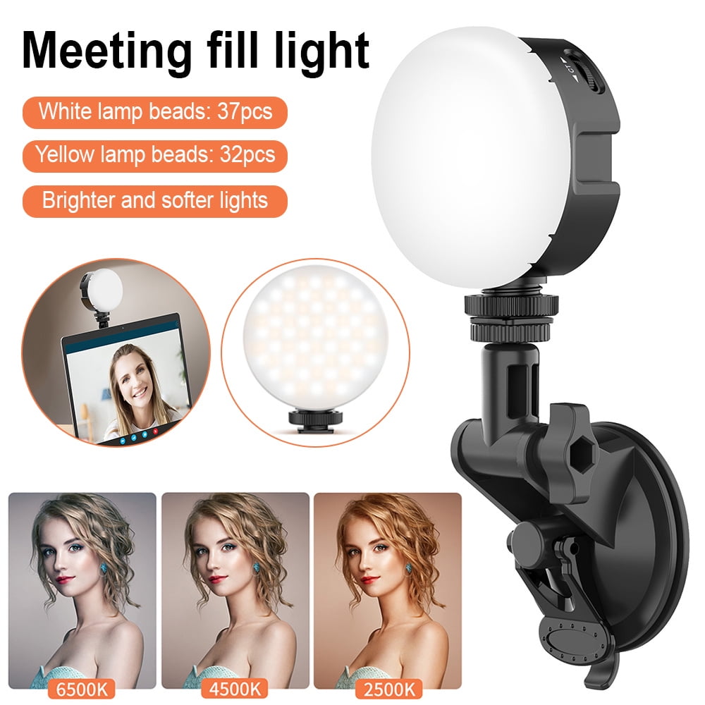 LED Video Light Portable Fill Light 2500K-6500K LED Supplement Lamps for Laptop Online Meeting Photography LED Video Light Portable Fill Light 2500K-6500K LED Supplement Lamps for Laptop Online Meeting Photography