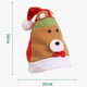 thumbnail image 1 of Sombrero rojo de Feliz Navidad, gorro de lentejuelas de Año Nuevo, muñeco de nieve, alce, Papá Noel, bordado, sombreros para adultos, fiesta familiar, regalo de Navidad, decoración, 1 of 4