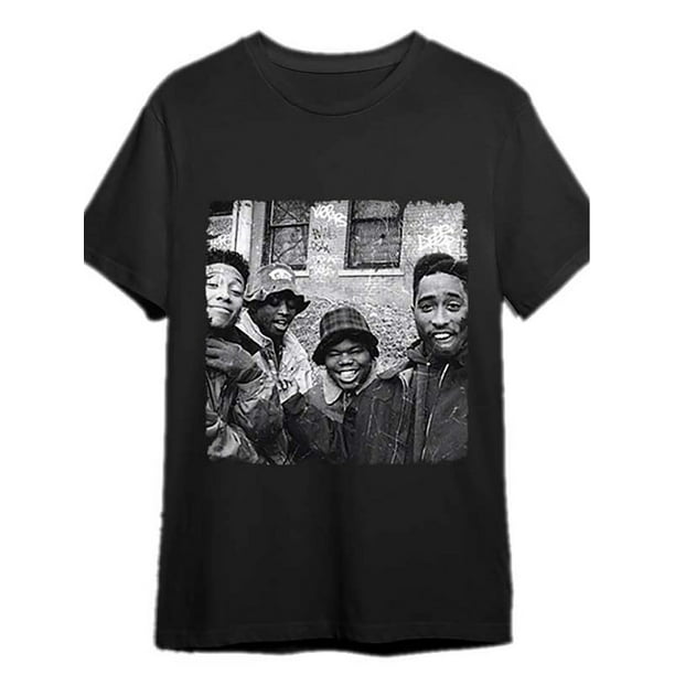 Juice 90old-JUICE 90-t-shirt 338288 funny men's short sleeve printed T-shirt series, black PR