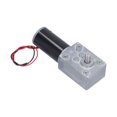 thumbnail image 2 of Worm Gear Reduction Motor Self Locking High Torsion Electric Gear Motor for Automated Instrument Curtain Machine 24V10rpm, 2 of 5