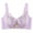 01_Purple, variant on Full Coverage Bra Women No Underwire Embroidery Lace Bralettes Minimizer Bras Convertible Straps T-Shirt Bras Support Bra Workout Brassiere Everyday Bra,01_Red,Large