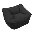 thumbnail image 3 of Sillón Puff El Bazar Store Negro Sillón Ocasional, 3 of 7