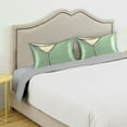thumbnail image 3 of Yayeee Pillowcase Standard Size Set of 2 Satin Wrinkle Resistant Pillow Case, Lemon Juice, 3 of 7