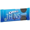 thumbnail image 2 of Oreo, Thins Chocolate Sandwich Cookies, Original Flavor, 1 Snack Pack (4 Cookies Total), Baked, 2 of 12