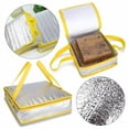 thumbnail image 2 of BPPEG Insulated Pizza Delivery Bag,Folding Insulated Food Warmer Bags for Catering Food Delivery,Reusable Pizza Carrier for Restaurant, 2 of 7