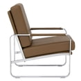 thumbnail image 6 of Studio Designs Home Allure Blended Leather Accent Arm Chair in Caramel Brown, 6 of 12