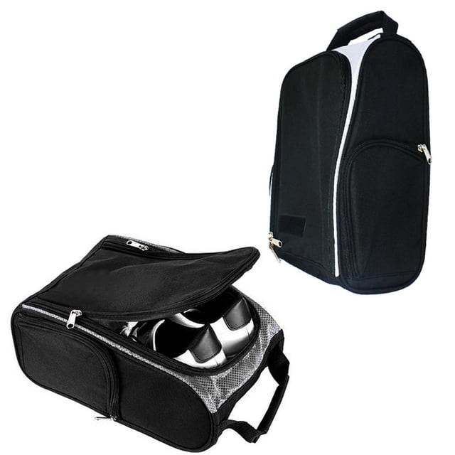 Bolsa De Zapatos De Golf Bolsas De Transporte Resistentes Al Desgaste Al Aire Libre Con Función Transpirable Para Mujeres Y Hombres Bolsa De Zapatos Deportivos Con Tres Bolsillos Vogacara OD015376-02
